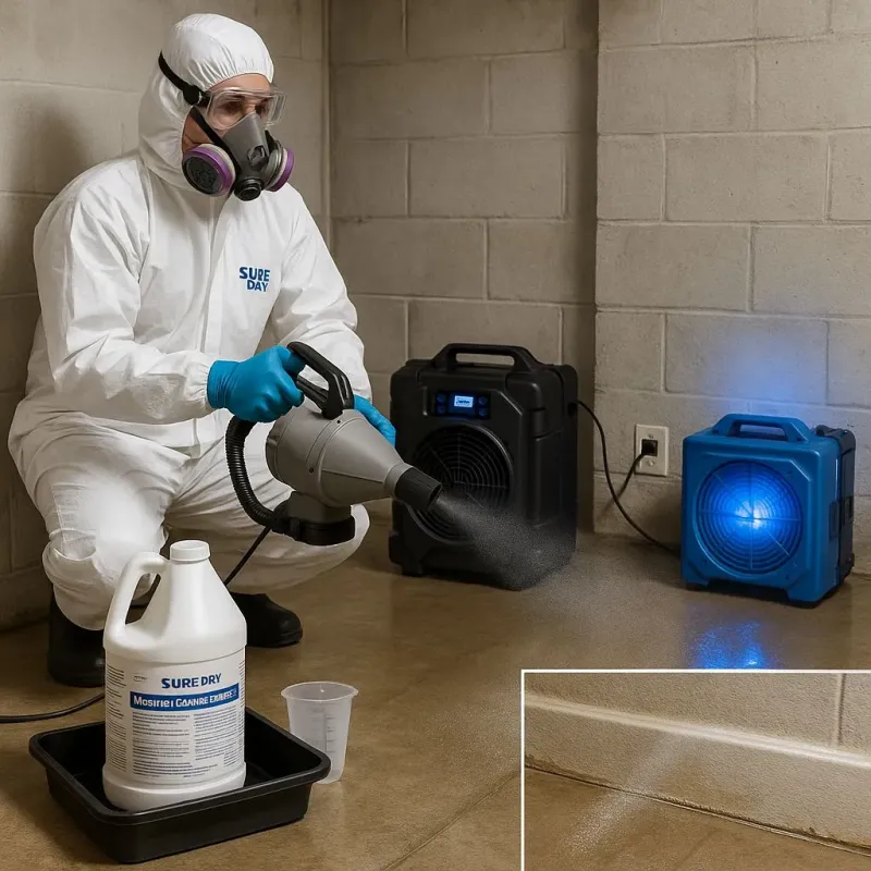 Sanitization and Odor Removal process in Booneville, MS