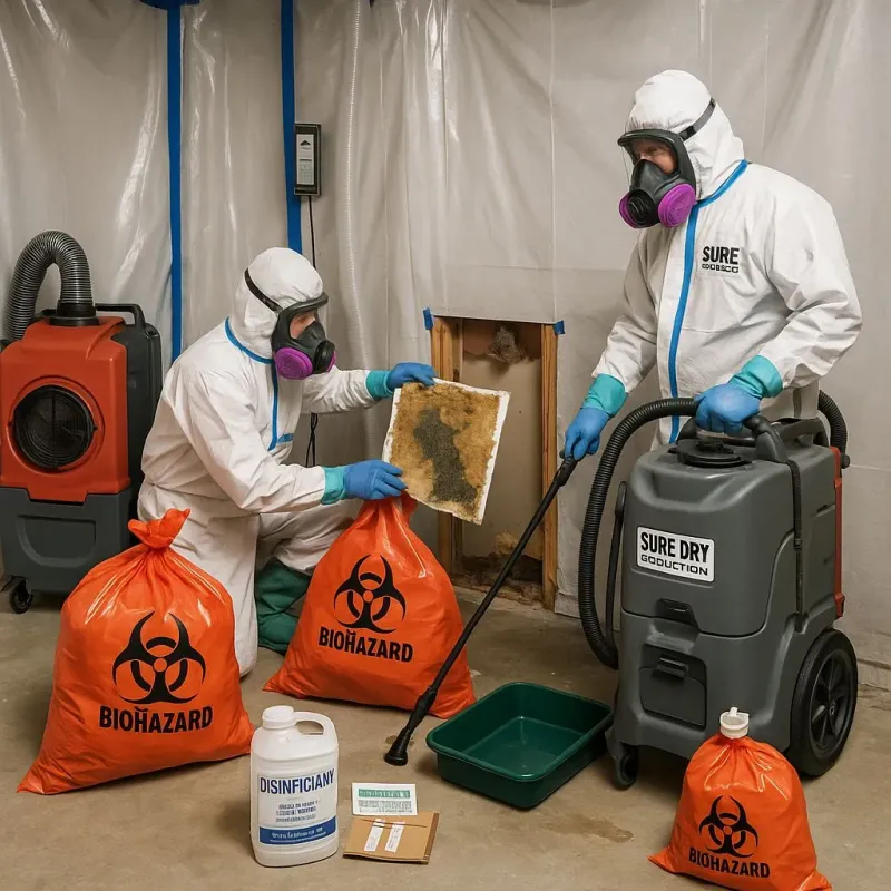 Contaminated Water Handling Protocols process in Booneville, MS