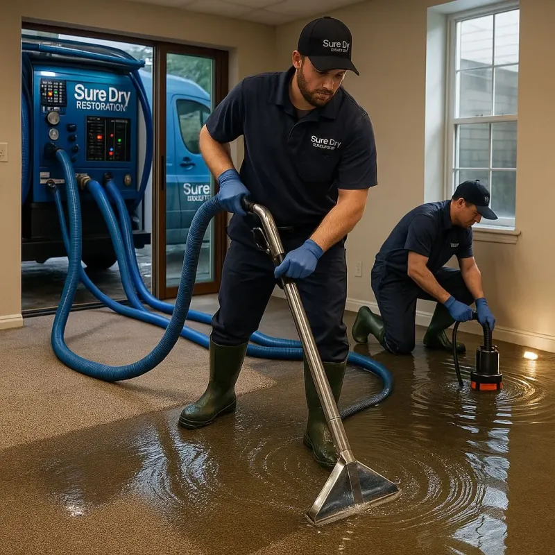 Water Extraction and Removal process in Booneville, MS